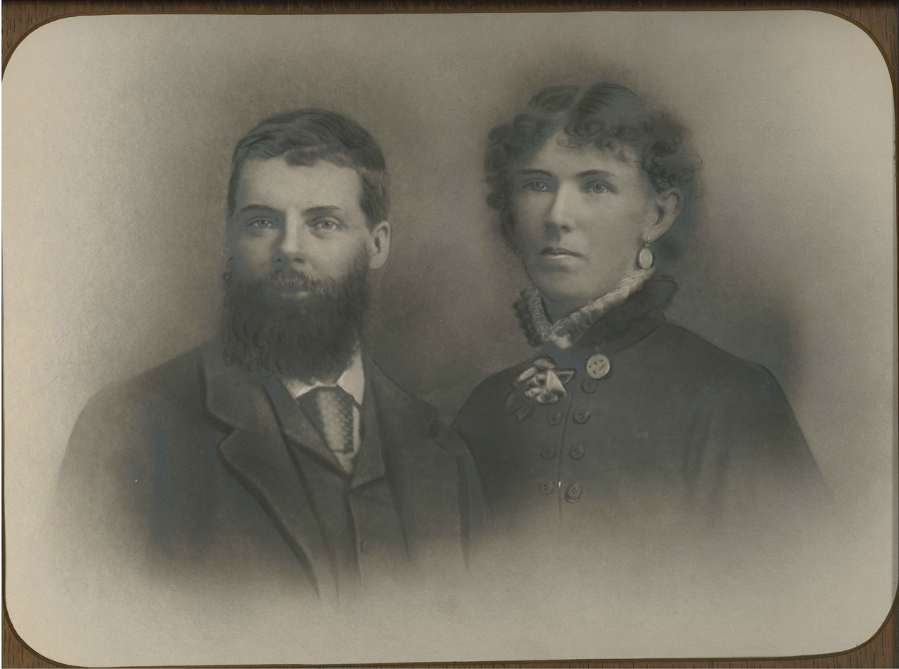 Elizabeth Jane (Ada) Spencer and her husband Willaim Lace Gibbs